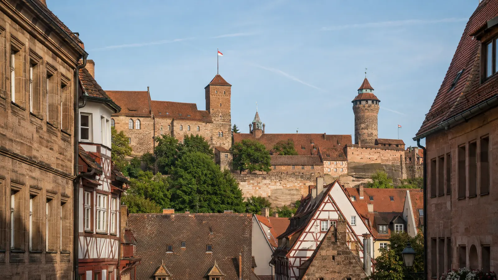 Kaiserburg und Nürnberger Altstadt