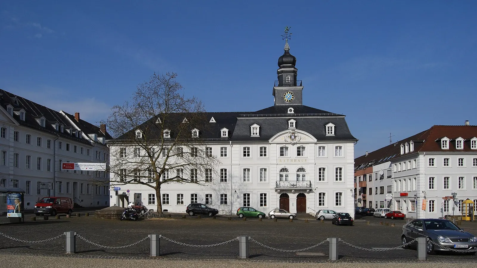 Altes Rathaus in Saarbrücken als Wahrzeichen des Saarlandes